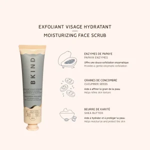 Exfoliant visage hydratant avec enzymes de papaye et extrait de thé vert – Image 3